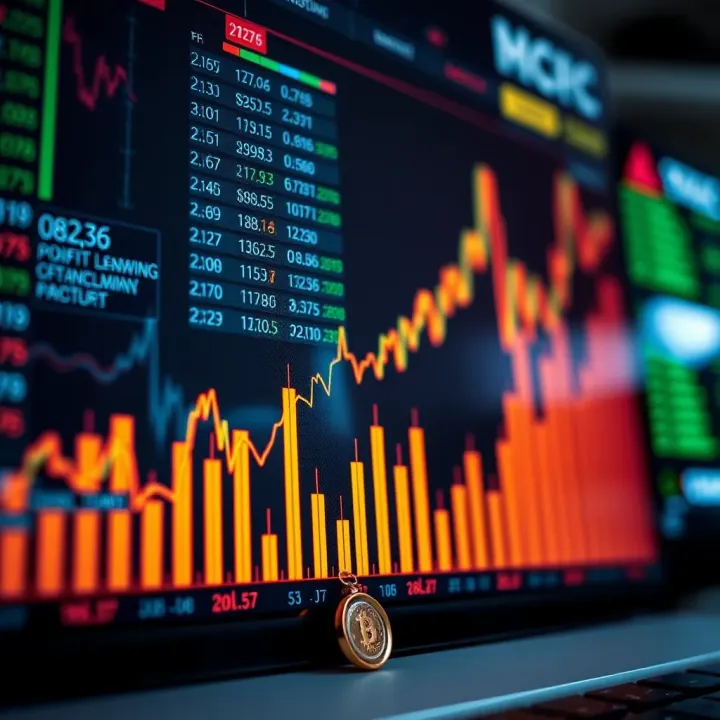 Graph showing upward trend in forex trading profits in Nigerian market