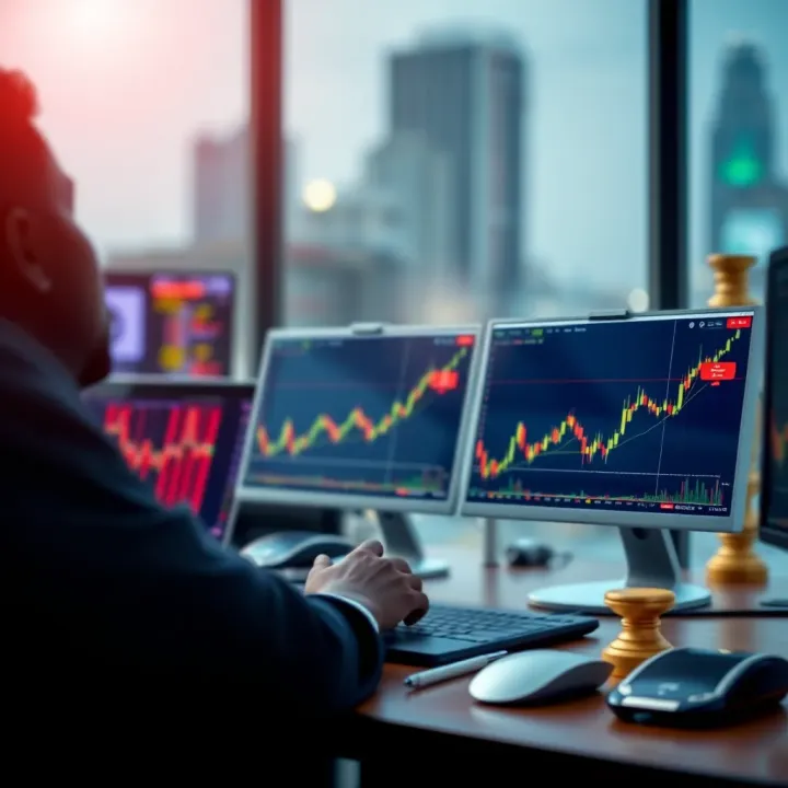 Effective Forex Trading Strategies Leading to Wealth in Nigeria Conceptual illustration of forex trading strategies and financial success icons