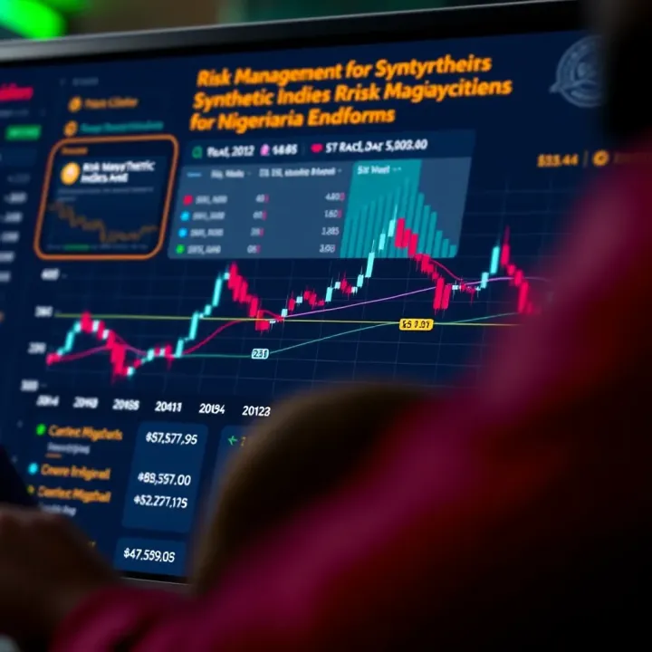 Chart highlighting risk management strategies for trading synthetic indices in the Nigerian financial market
