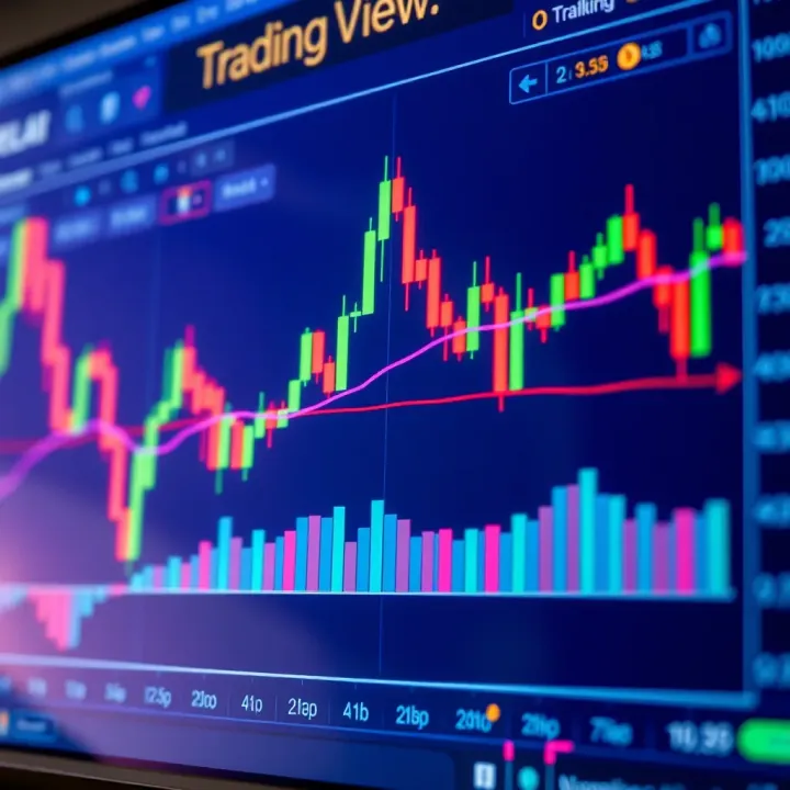 TradingView Chart Featuring Candlestick Patterns and Volume Analysis Interactive TradingView chart displaying candlestick patterns and volume indicators