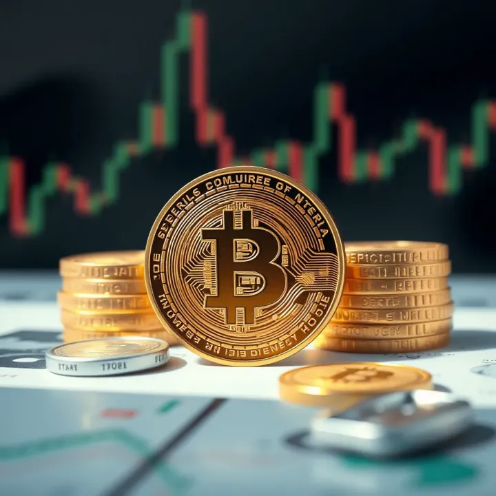 Bitcoin as a Digital Currency in Nigeria Illustration showing the concept of Bitcoin as a digital currency within Nigeria's financial environment