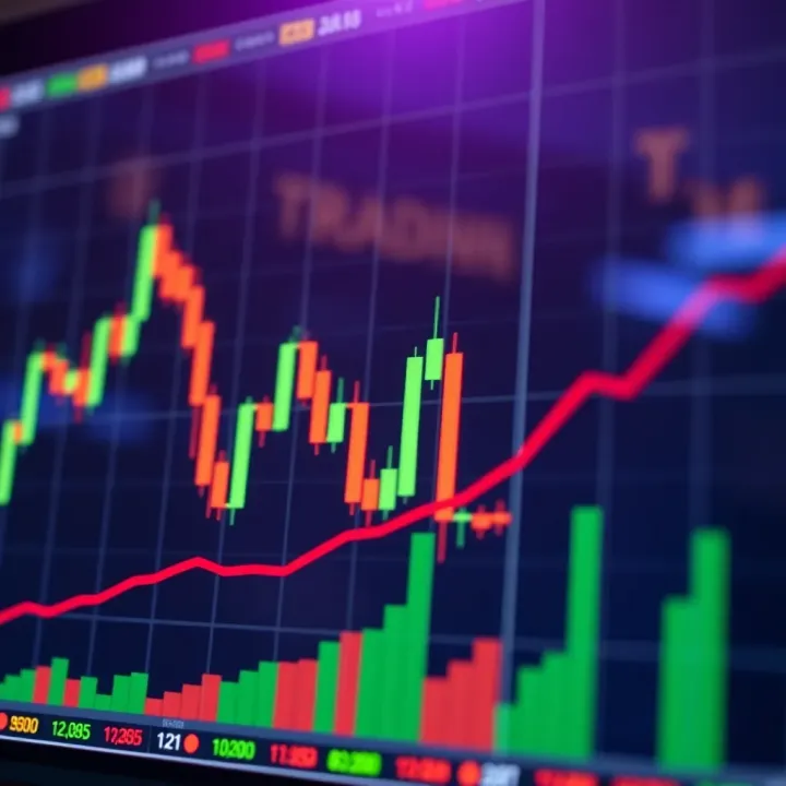 Chart displaying a bullish reversal candlestick pattern signaling an upward price trend