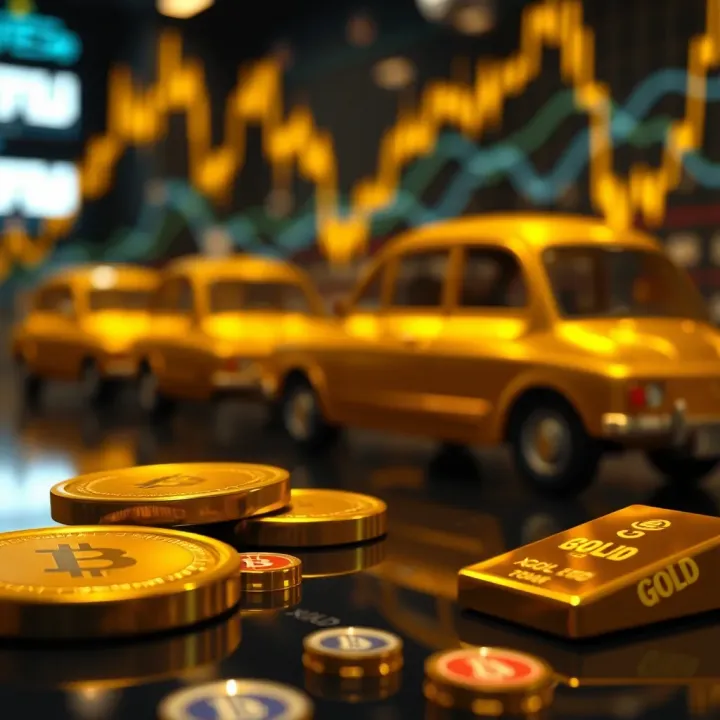 Geopolitical Events and Their Impact on Gold Trading Trends Visualization of geopolitical events impacting gold market sentiment and trading trends