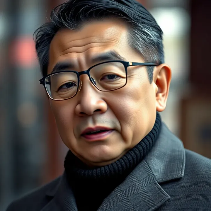 Portrait of Zhong Shanshan highlighting his influence on China's business landscape